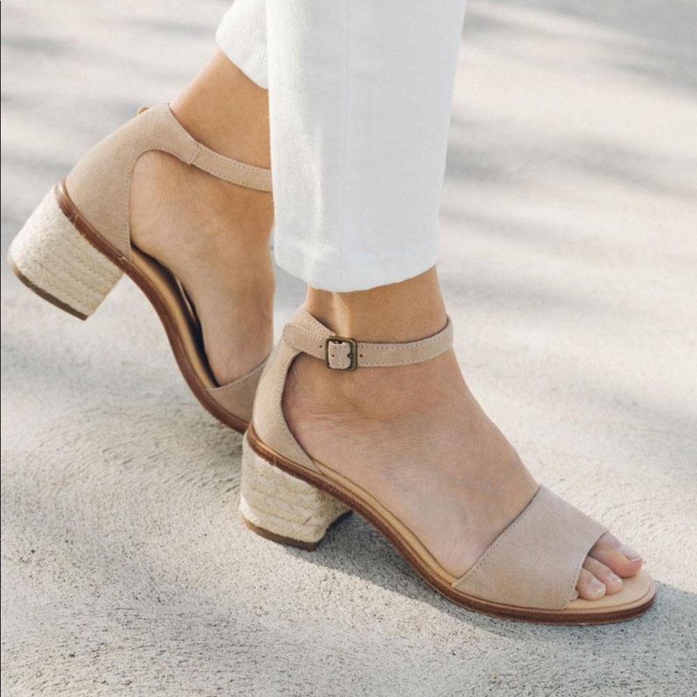 Soludos for Anthropologie Capri mid heel